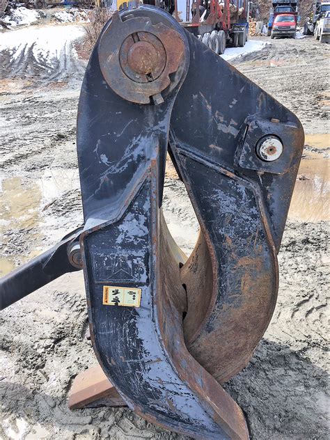 used excavator grapple for sale